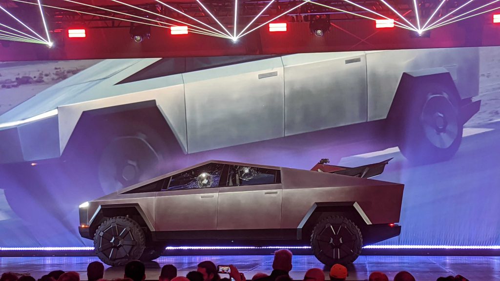 Elon Musk Unveils Tesla Cybertruck Vokprime